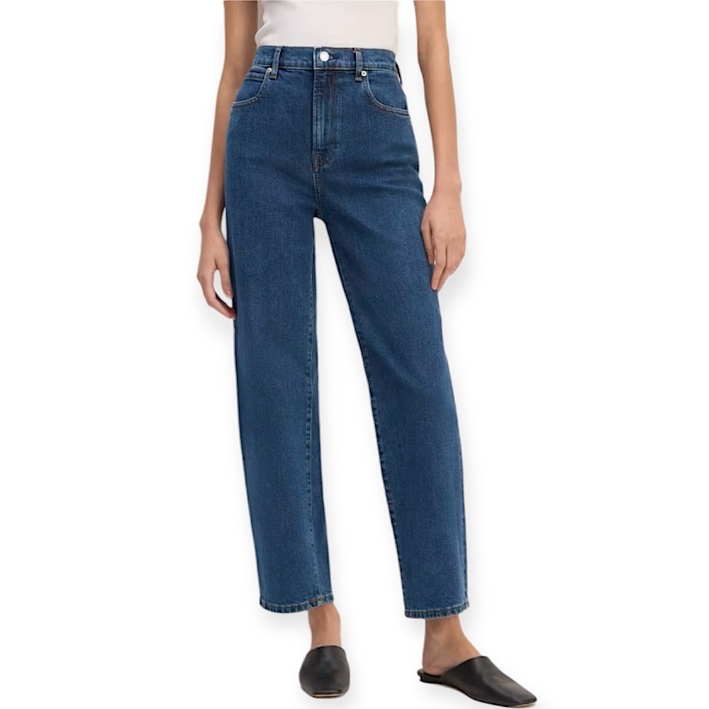 Everlane The Way High Straight Leg Denim Jean
